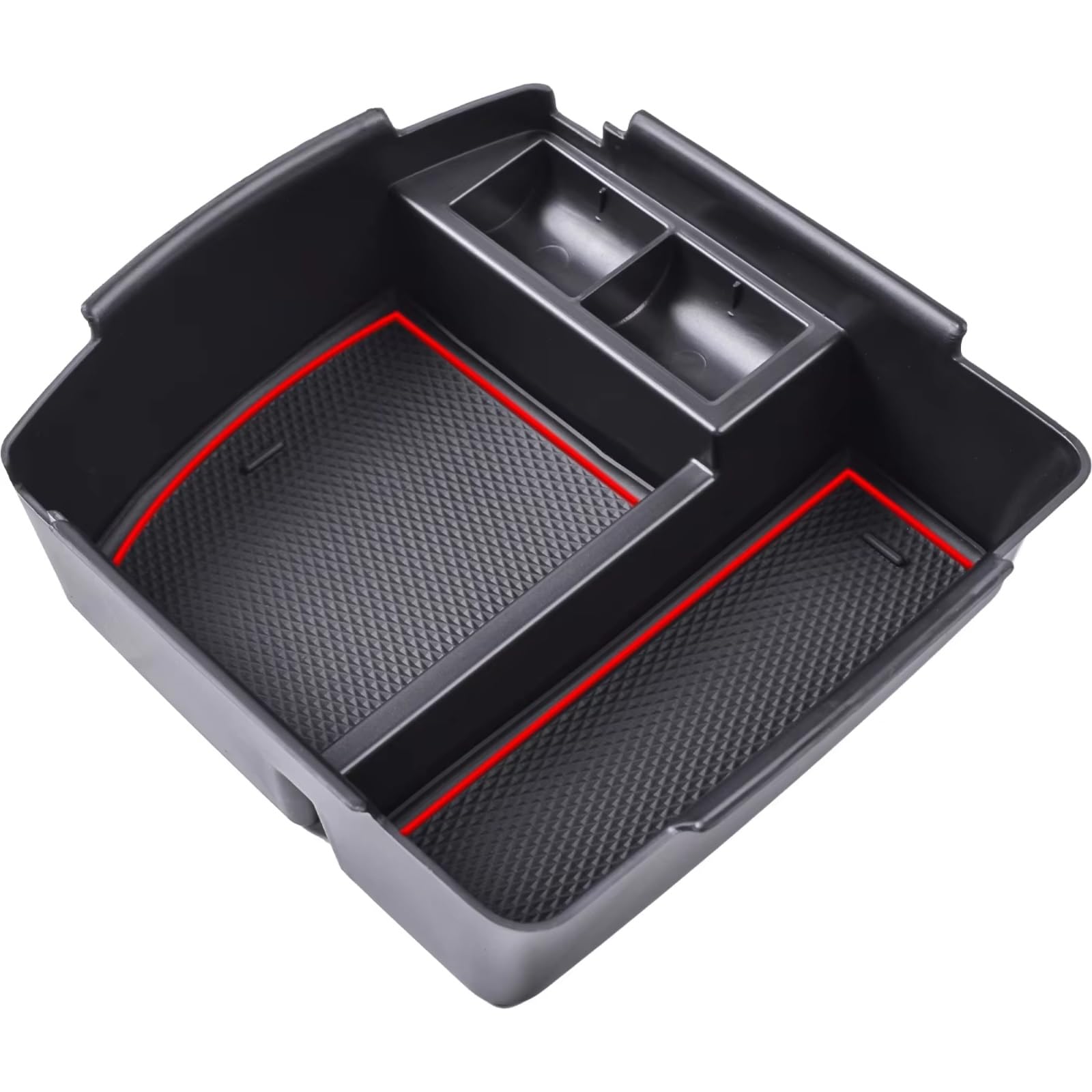 KOPQTEC Organiser Tray Compatible With Kia For Seltos 2020-2024 1 Pcs Accessories Centre Console Organizer Tray Center Armrest Storage Box Coin Storage