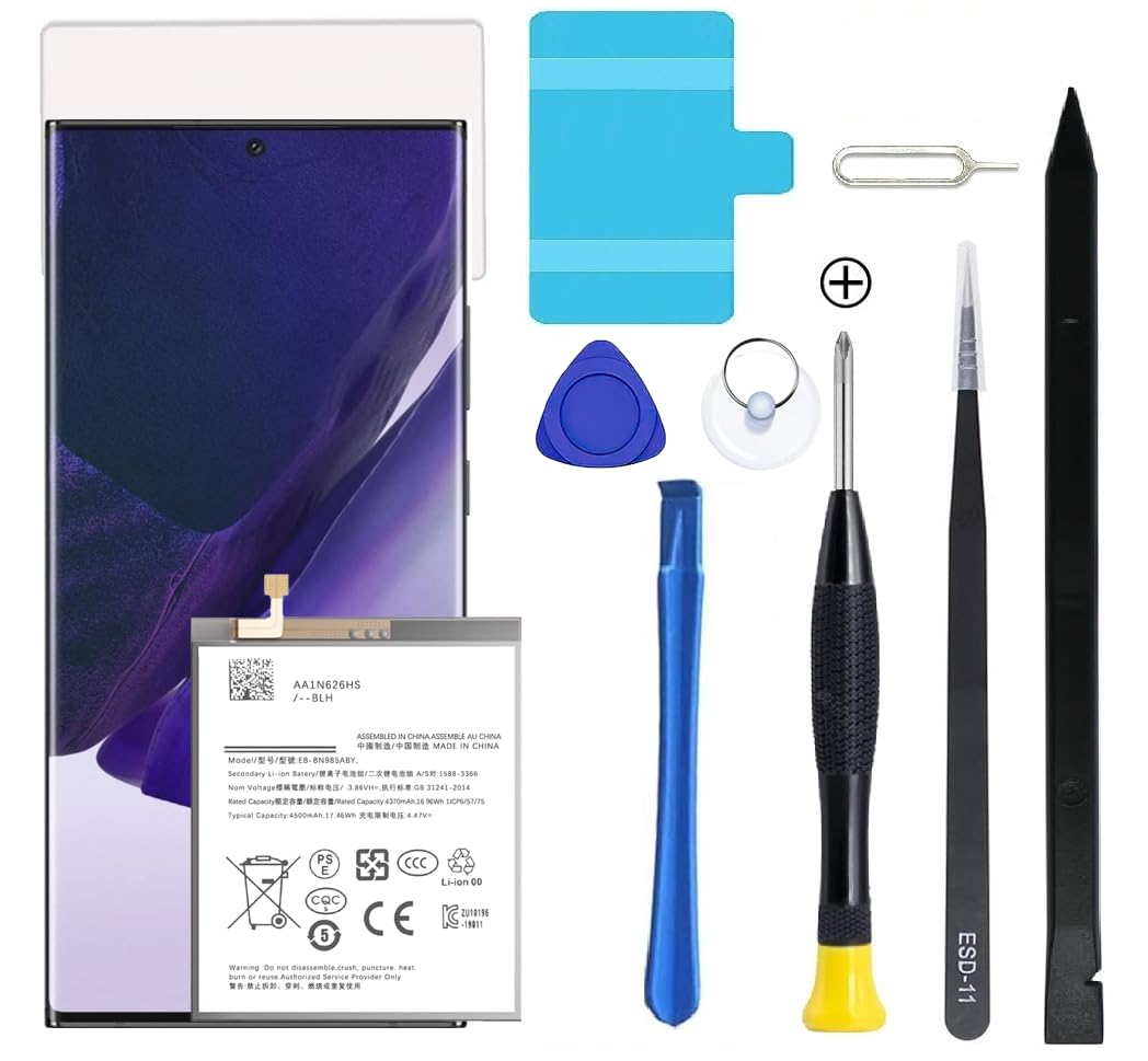 Amazon.com: AFSONGOO Galaxy Note 20 Ultra Battery, Battery