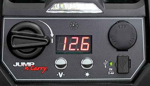 Miniatura 5 de Clore Automotive Jump-N-Carry Arrancador de batería de pico de amperios con compresor de aire