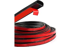 4m 160‘’ P-Shape Rubber Weather Seal Strip Weatherstrip Universal Car Door Hollow Trim Seal