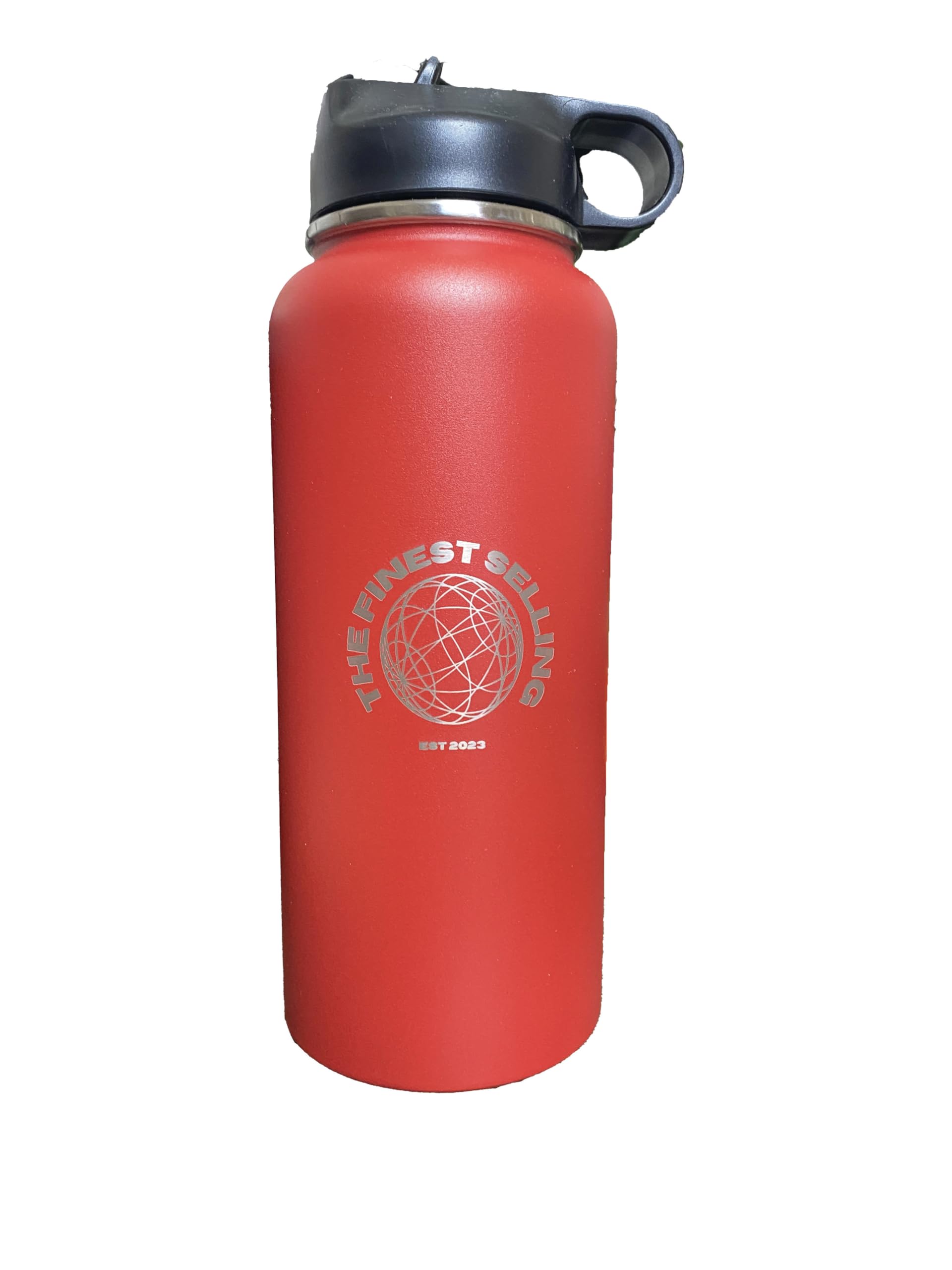 GenericHydro Flask 32 oz. Water Bottle with Straw Lid - Stainless Steel, Reusable, Vacuum Insulated- Wide Mouth
