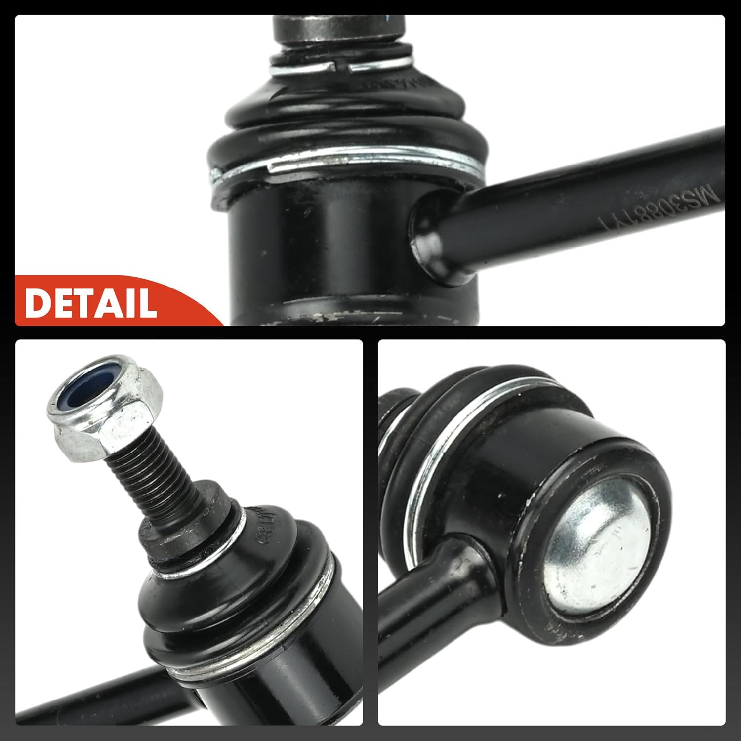 A-Premium 2 x Rear Sway Bar Links Stabilizer Bar Links, Compatible with Nissan Murano 2009-2014, AWD