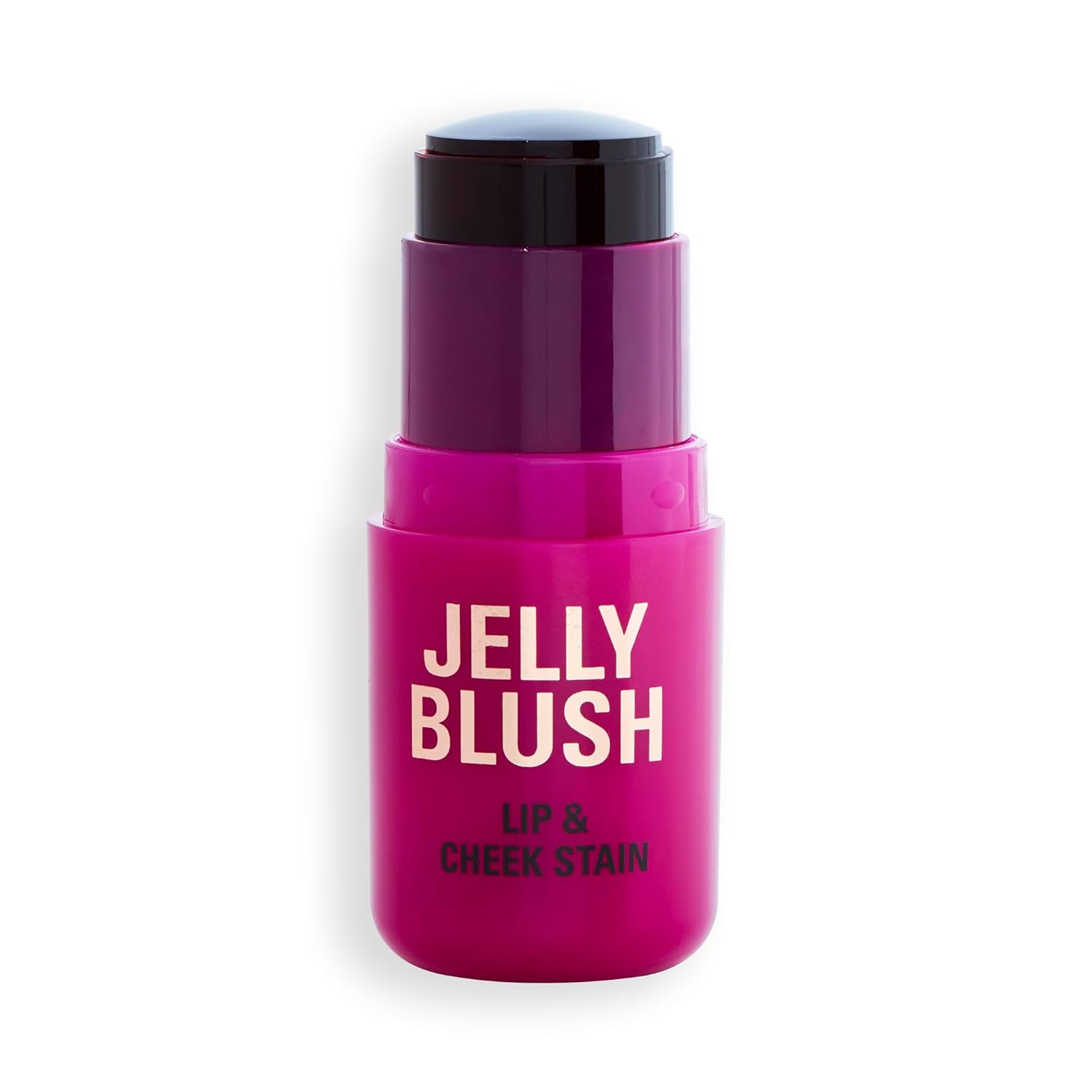 Revolution, Jelly Blush Stick Lip & Cheek Stain, Long-Lasting & Buildable with Hyaluronic Acid & Aloe, Vegan & Cruelty-Free, Cherry Red