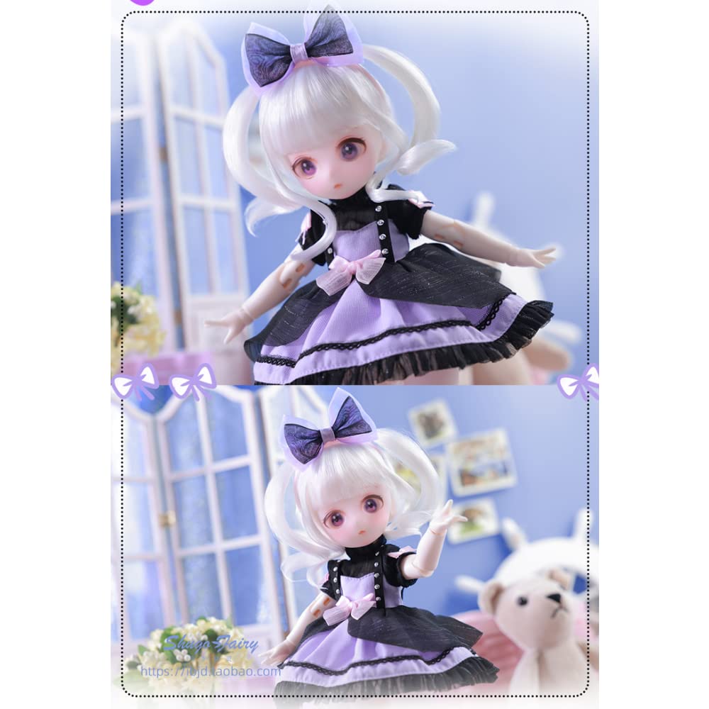 Amazon | Meeler BJDドール フルセット1/6 球体関節人形 女の子 22.5cm  