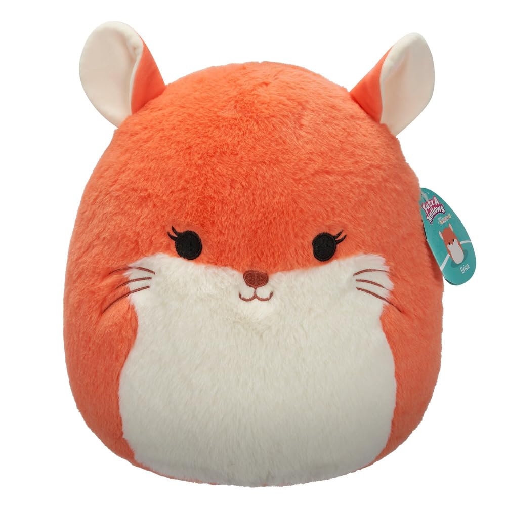Squishmallows FuzzAMallows Plush Erica the Chinchilla 30 cm - Rare Exclusive Original 2024