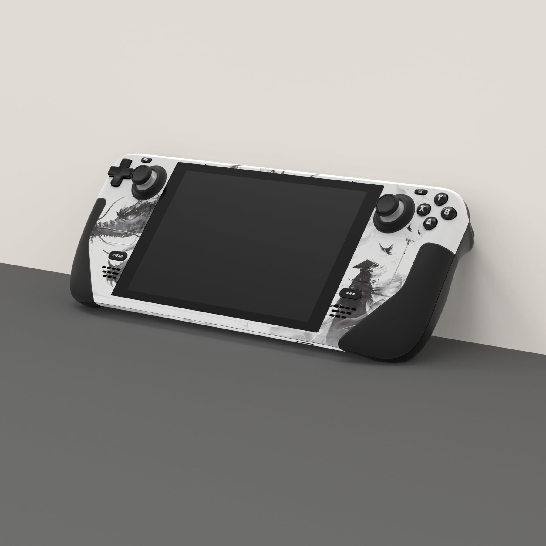 playvital Custom Stickers for Steam Deck LCD, Full Set Protective Skin Decal for Steam Deck - Mistborn Dragon — view 2