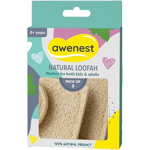Awenest Scrubber Set - Exfoliating Brush - Pack of 3