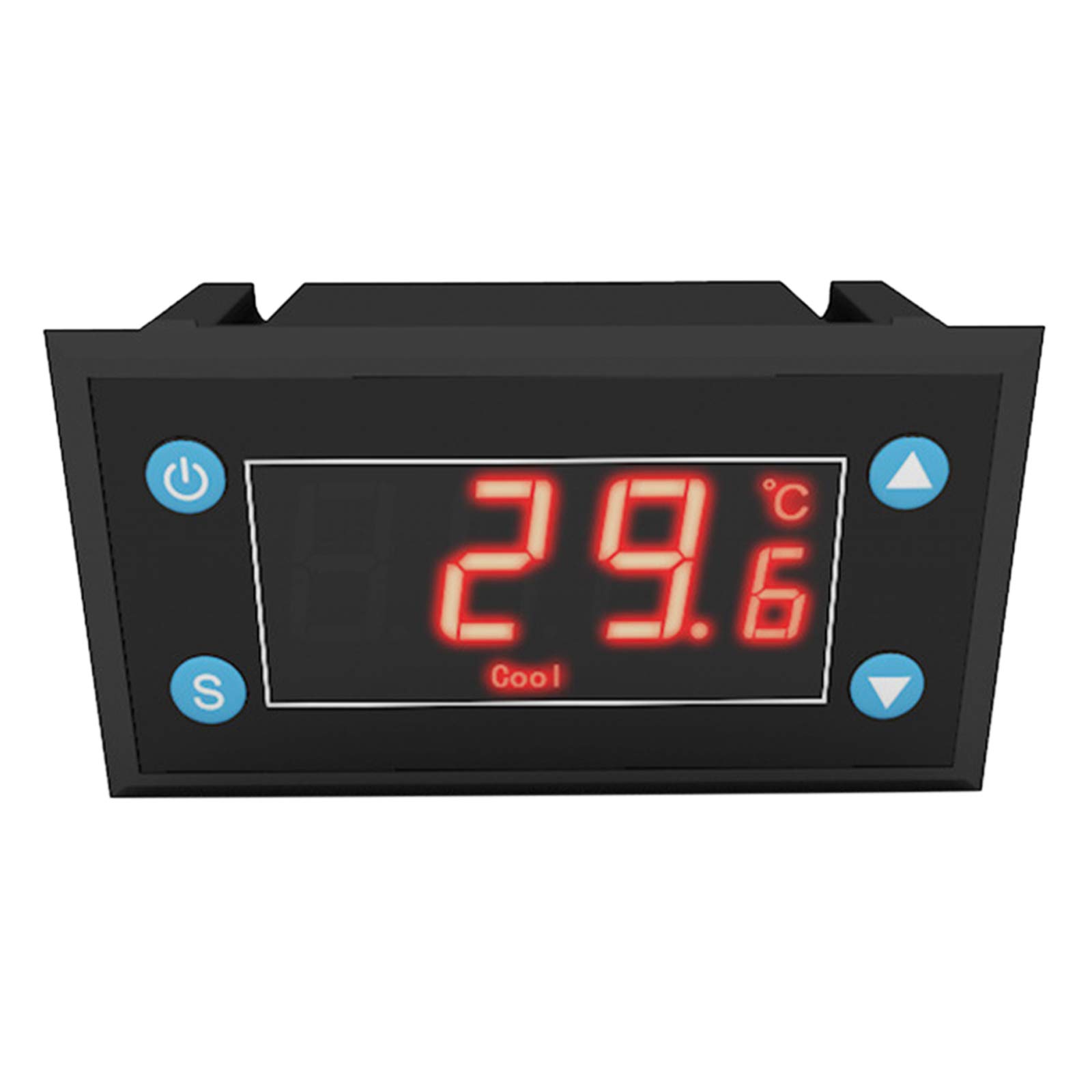 Milue Model W1211 Temperature Regulator Incubator Thermostat Temperature Controller for Bird Termostato Aquario Car Aquarium Cooling Heating - Flame Retardant ABS Shell