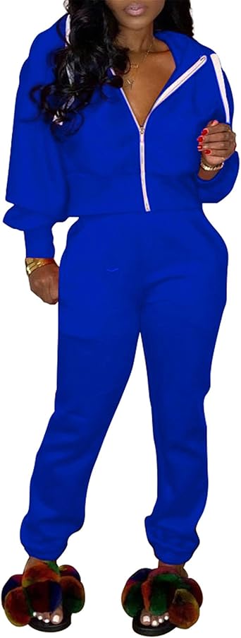Fashionable jogging suits women's Clearance