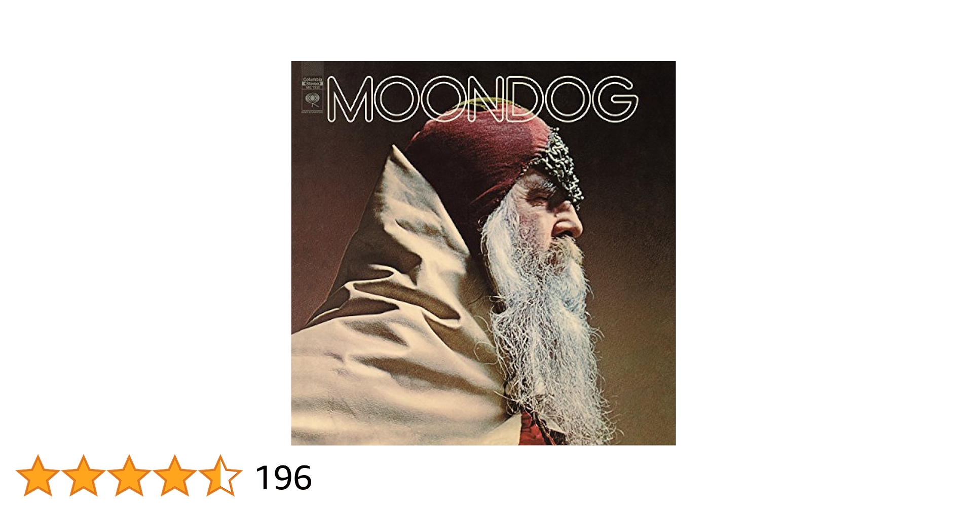 洋楽 moondog Moondog – On The Streets Of New York – Vinyl (7