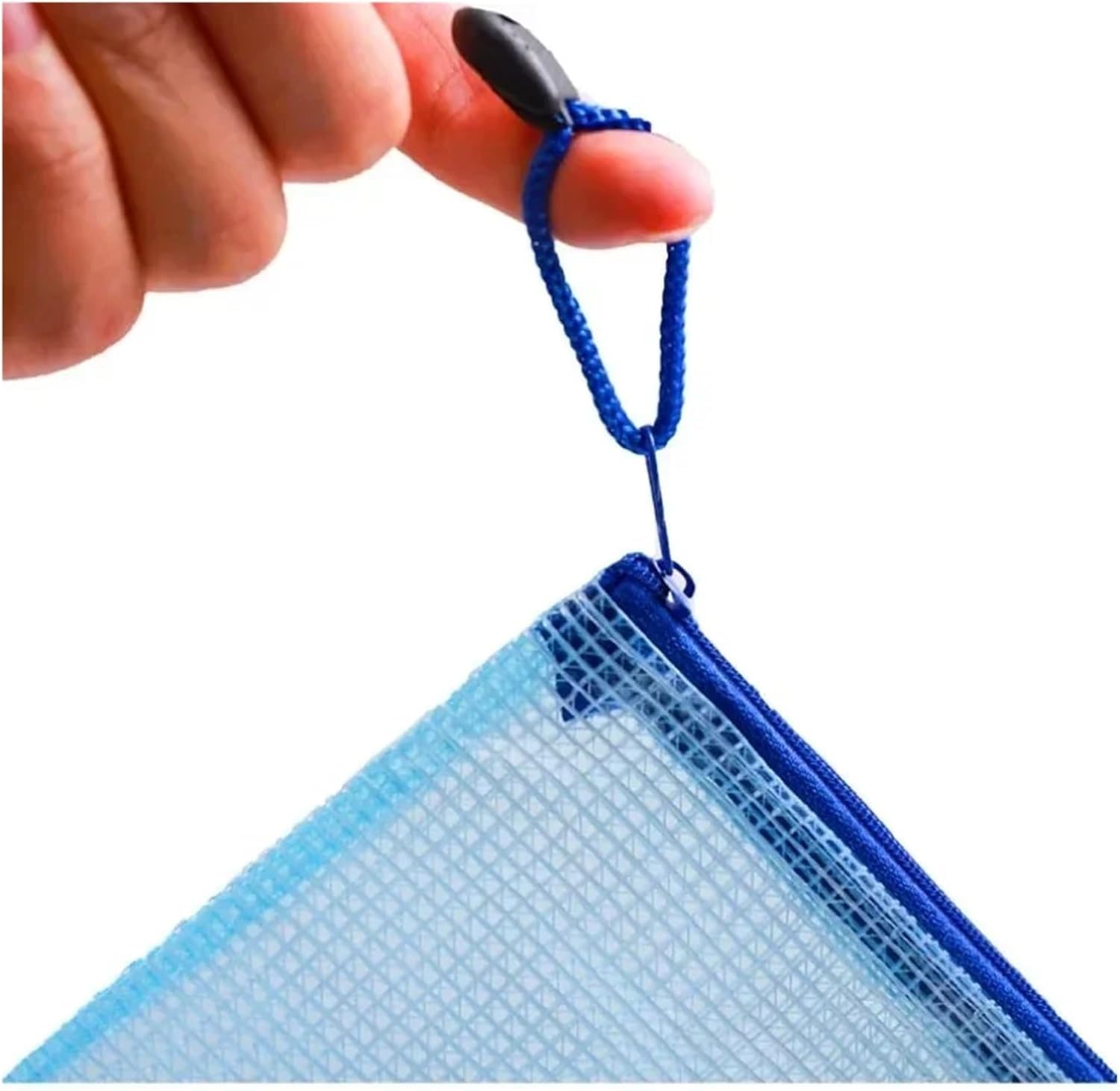 Borse con zip a rete Borsa con cerniera in rete 5 pezzi A4 A5 A6 Borsa for documenti Cartella portaoggetti for cancelleria Cartella con cerniera in rete Cartelle portadocumenti con cerniera Forniture
