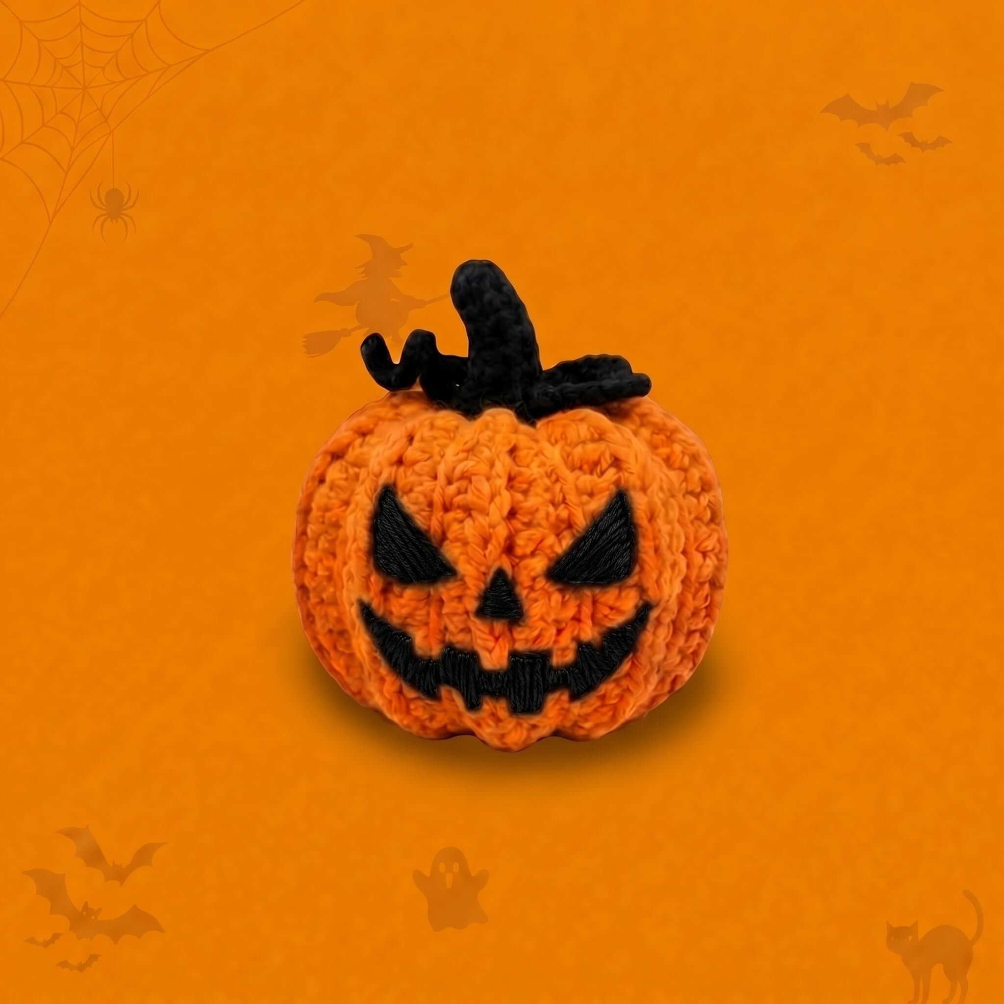 Pumpkin Crochet Kit - Beginner Amigurumi -4
