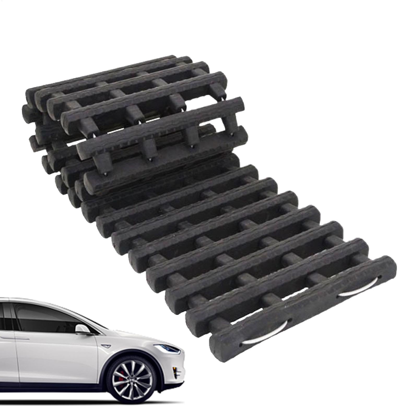 Tapis de traction stable portable à haute adhérence pour glace et sable - 8