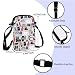 ZJXHPO Hockey Player Cross Body Bag Ice Hockey Messenger Bag Hockey Team Gift Hockey Lover Gift Hockey Mom Shoulder Bag (Hockey Love CB)