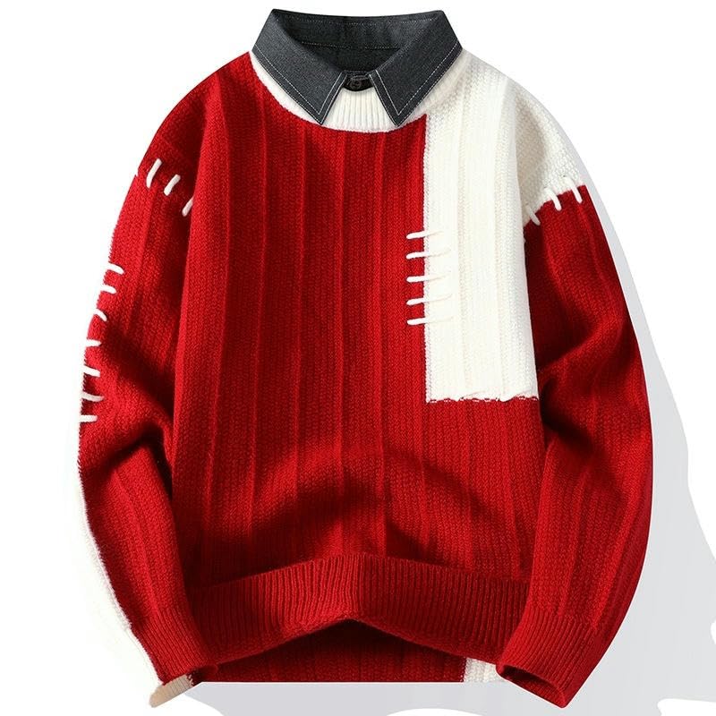 Pull en tricot confortable pour homme idéal au quotidien