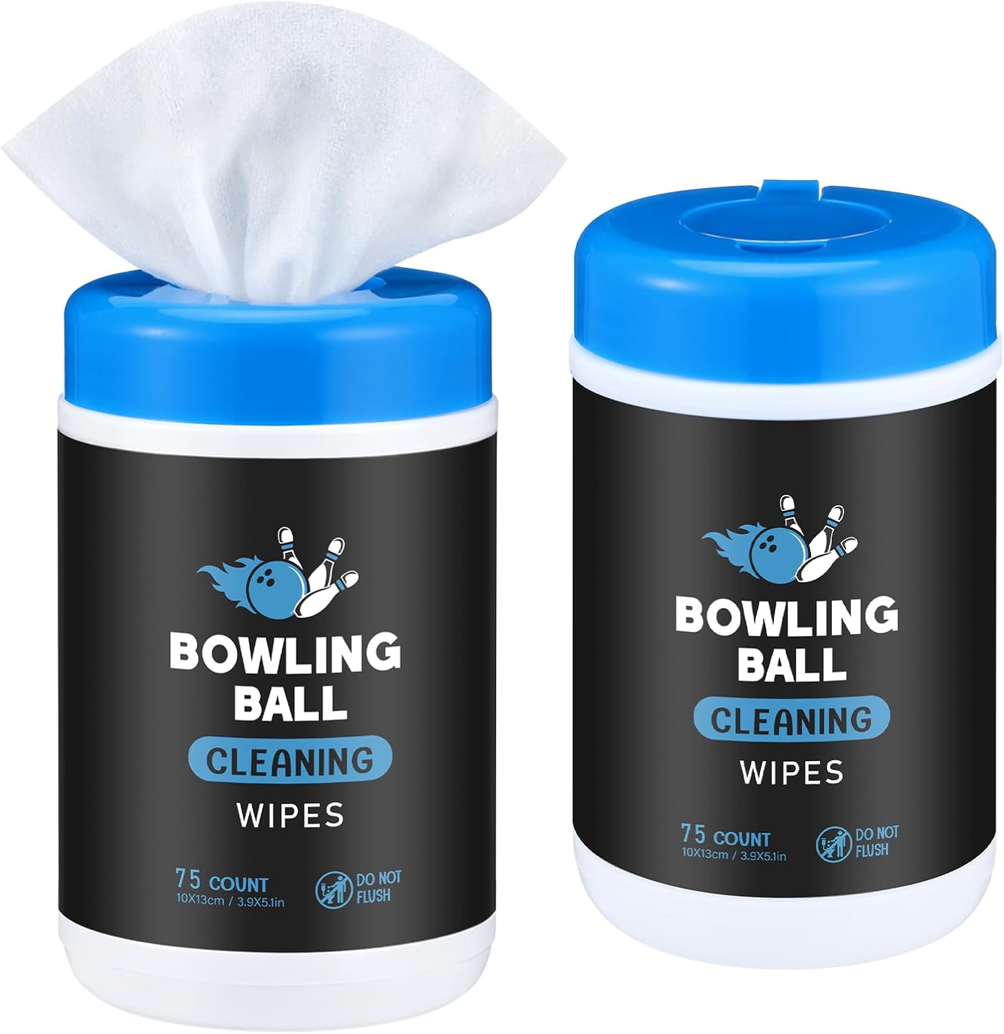 2 Bottles Golf Grip Cleaner Wipes Each 75 Count