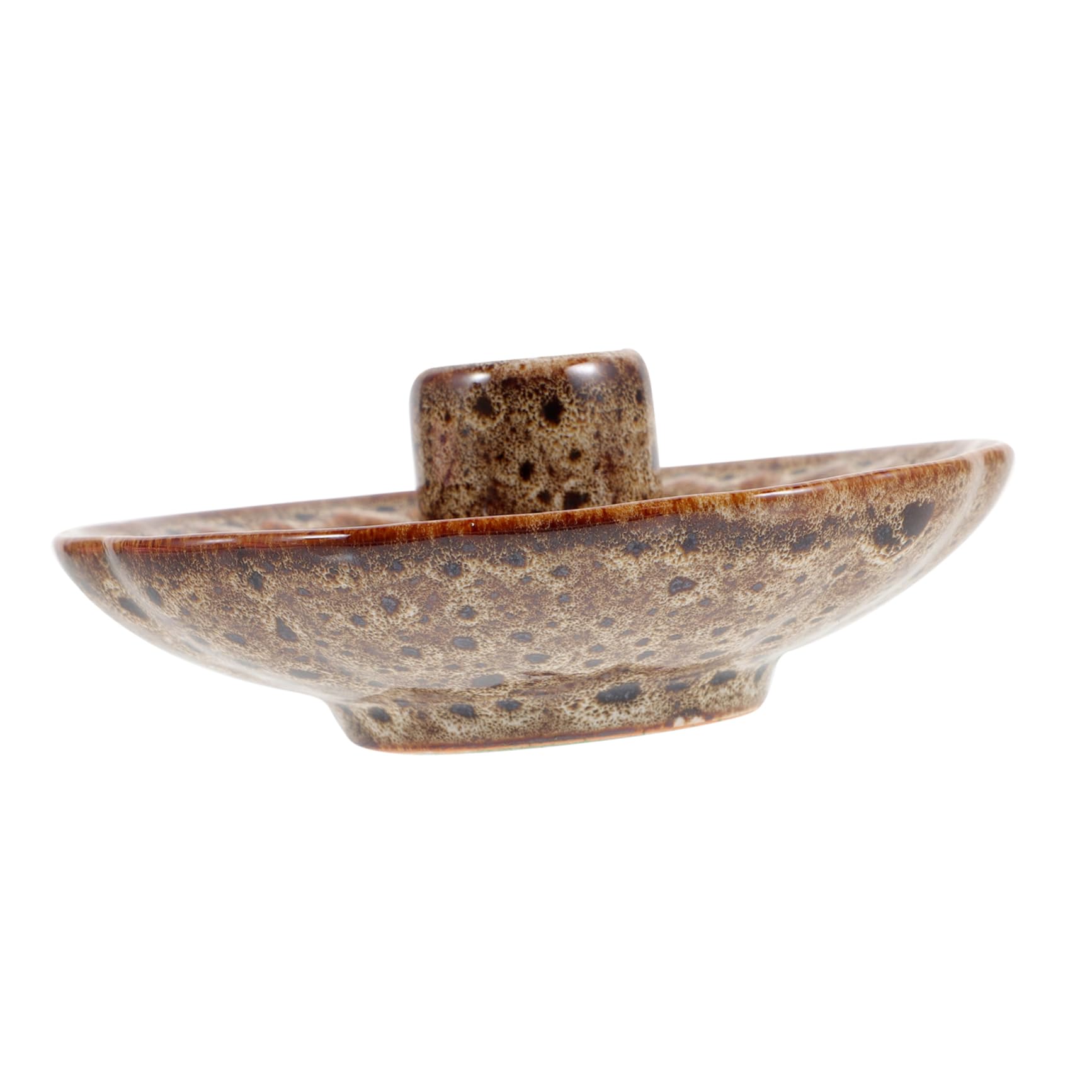 GLEAVI 4 Stück Räucherstäbchen Halter aus Holz und Keramik Eleganter Incense Burner für Meditation und Yoga Stilvolles Desktop Perfektes für Spirituelle Anlässe und Zuhause