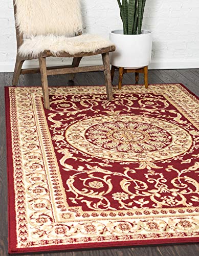 Unique Loom Versailles Collection Traditional Classic Medallion F...