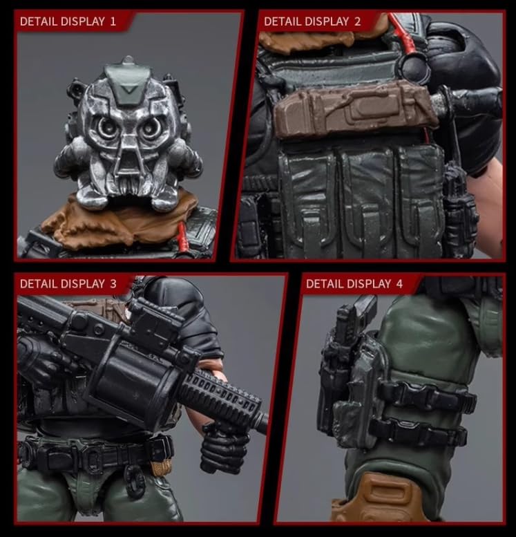 Amazon | JOYTOY 1/18 軍兵 セット 人物 12 JT8087 可動 アクション