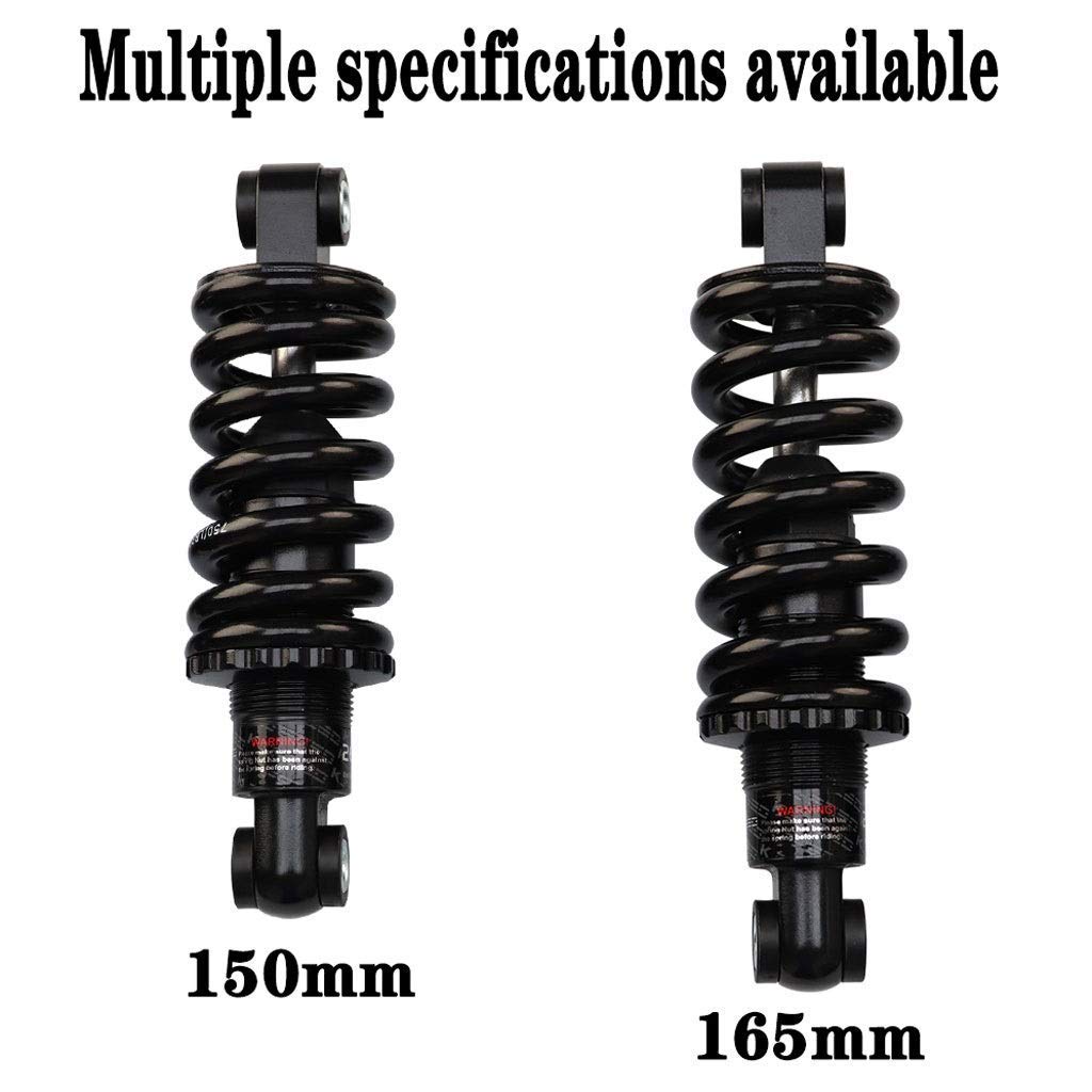 MTB tylny amortyzator rowerowy 150 mm/ 165 mm GS-121A regulowana sprężyna do rowerów elektrycznych MTB XC Soft Tail