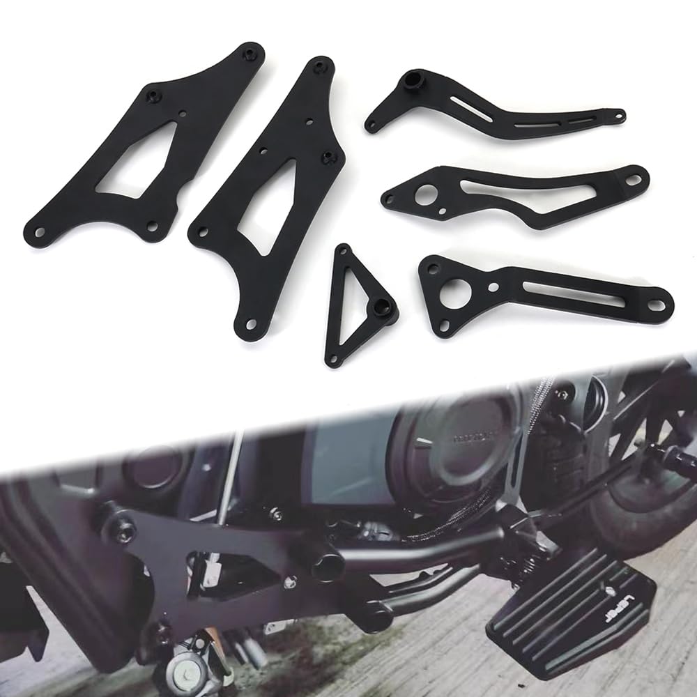 Xitomer per CMX500 Rebel Controls Riposizionamento Kit poggiapiedi in avanti, adatto per 2022 CMX500 Rebel 2017 2018 2019 2020 2021 CMX500 Rebel poggiapiedi Set regolabile