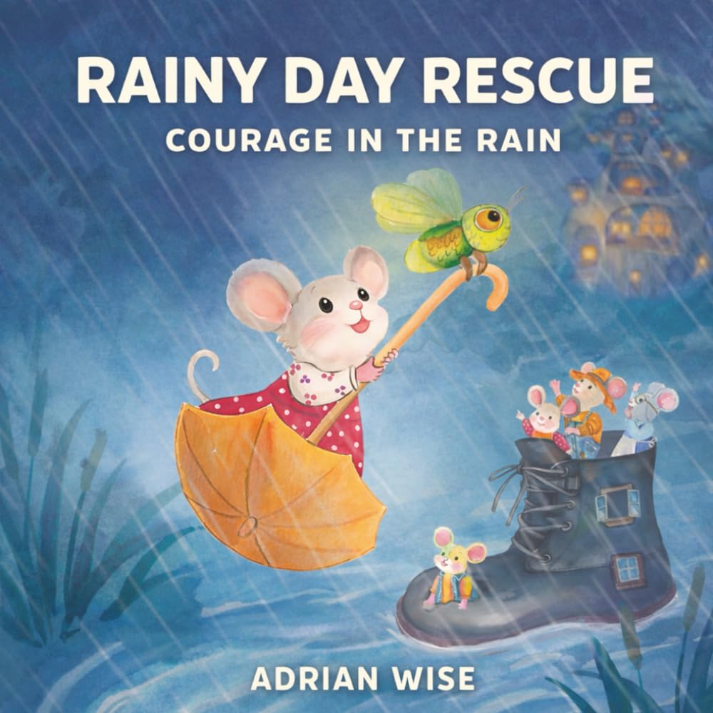 Rainy Day Rescue: Courage in the Rain (A Bedtime Book Series)