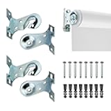 Amazing Drapery Hardware Spring Roller Shade Brackets - Sturdy Metal Mounting for Roller Shades - 2 Pairs with Screws and Plugs