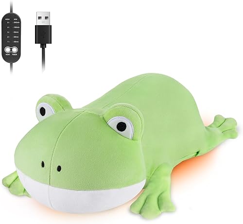 Miniatura 8 de Almohadilla térmica para calambres menstruales y espalda, cuello, alivio del dolor de hombros, almohadilla térmica portátil de felpa de gato con