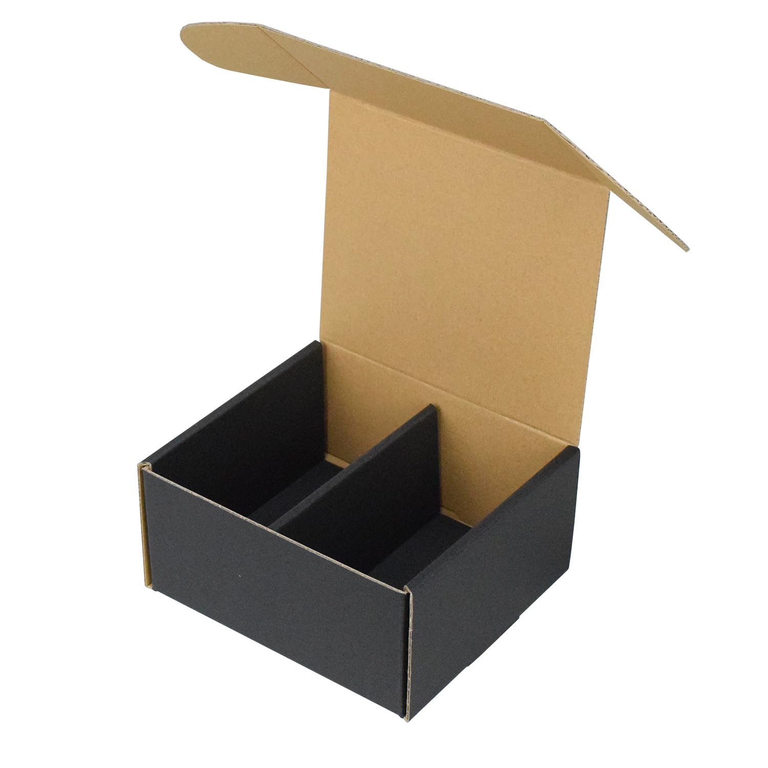 Amazon | 横井パッケージ ビール缶ギフトBOX 2本入れ 黒 200個