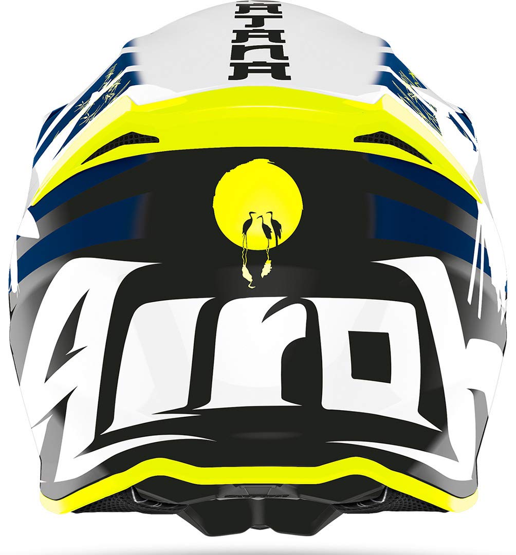 Airoh HELMET TWIST 2.0 KATANA YELLOW GLOSS M : Amazon.de: Auto