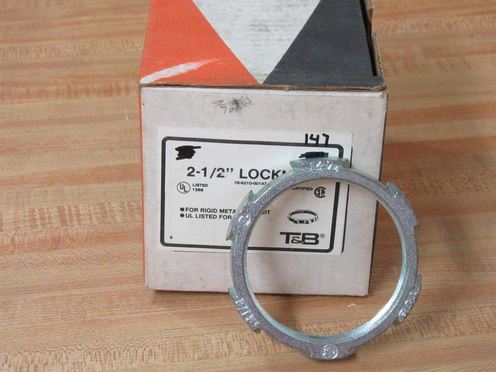 Thomas and Betts 147 2-1/2" Locknut (Pack of 14)
