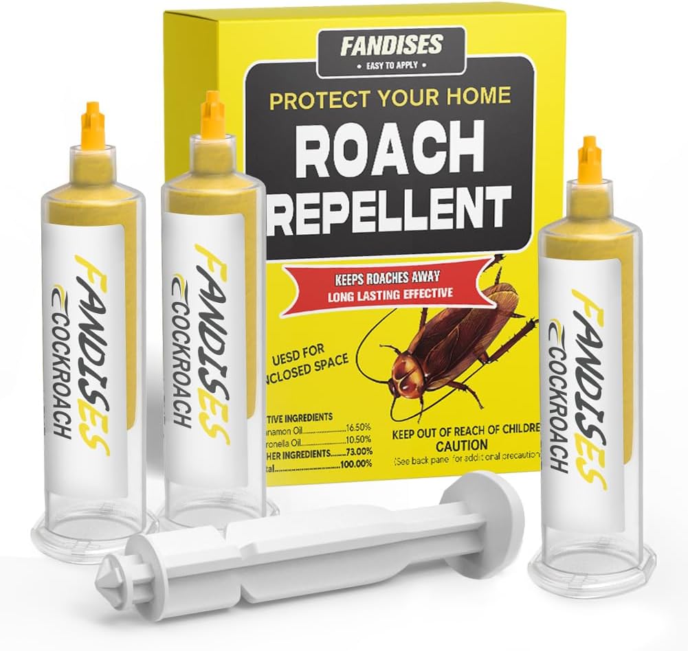 Roach Away, Easy to Use, Indoor & Outdoor Use, 3P
