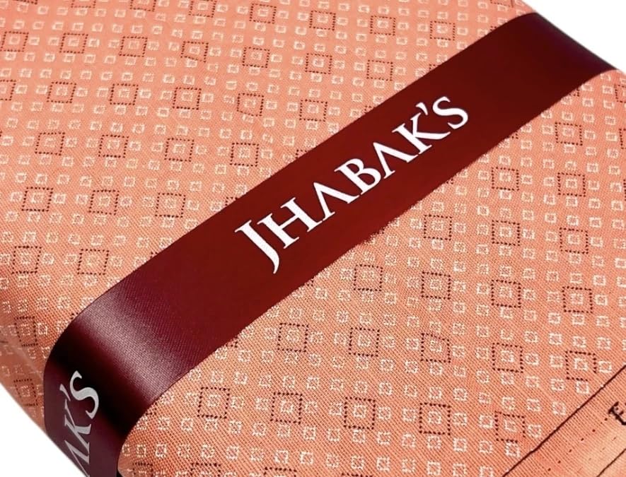 Image of JHABAK'S Unstitched 100% Pure Cotton Shirt Fabric for Men - Shirt Fabric & Kurta Material