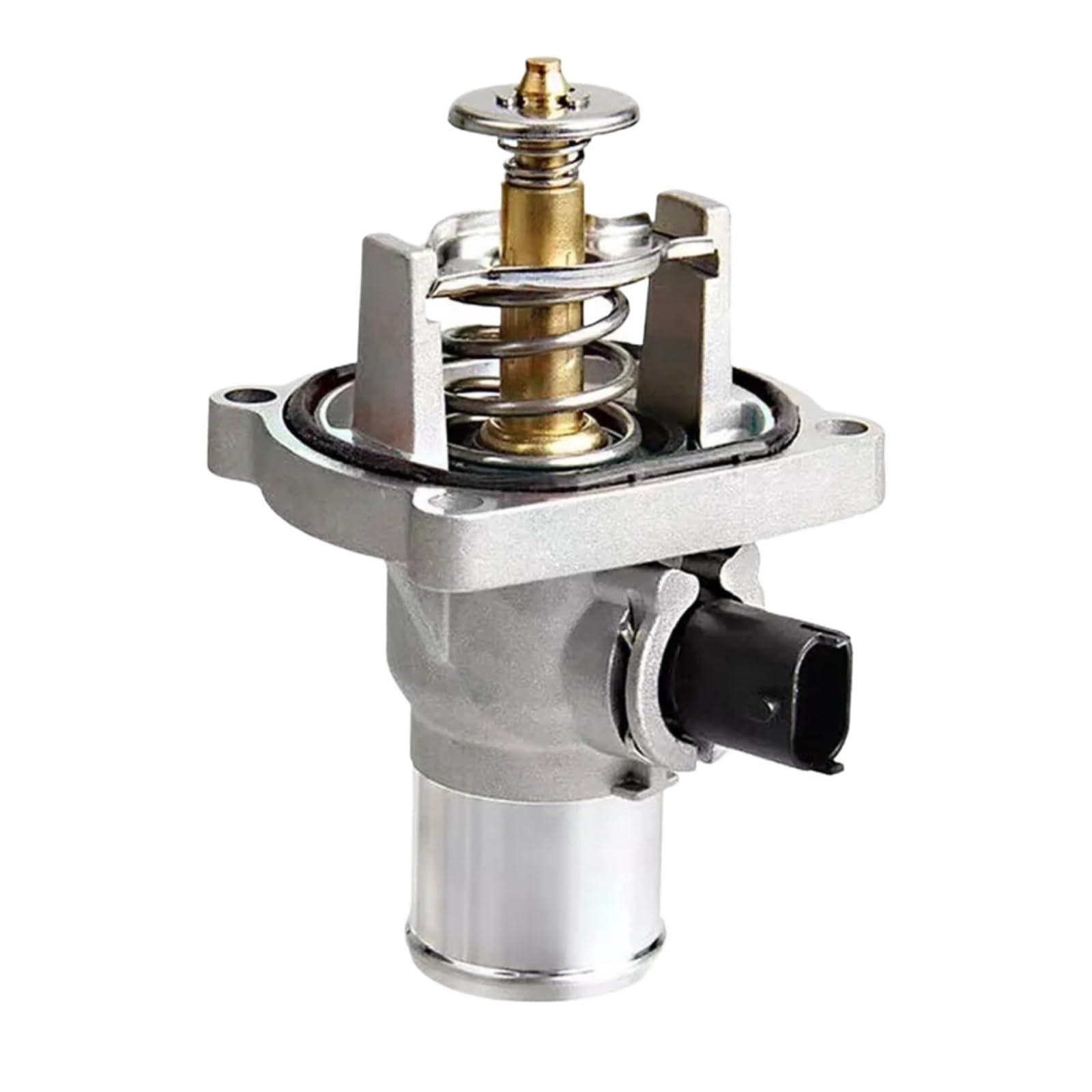 Coolant Thermostat Housing Compatible With Chevrolet For Cruze 2010-2015 For Sonic 2012-2018 55597008 96984104 55564891 55587349 96980318 Engine Coolant Thermostat