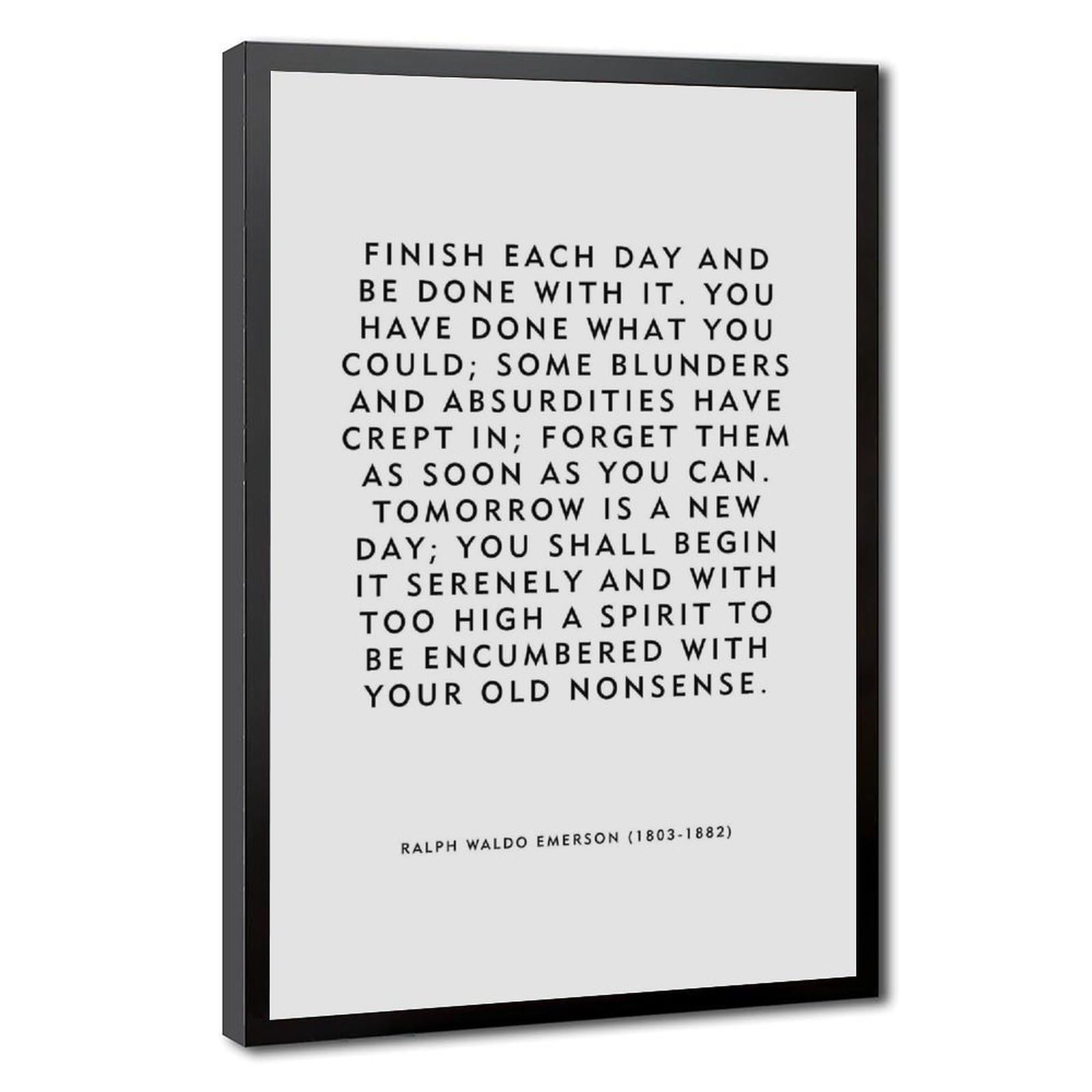 ELKPDOE Embrace New Beginnings Poster Motivational Quotes