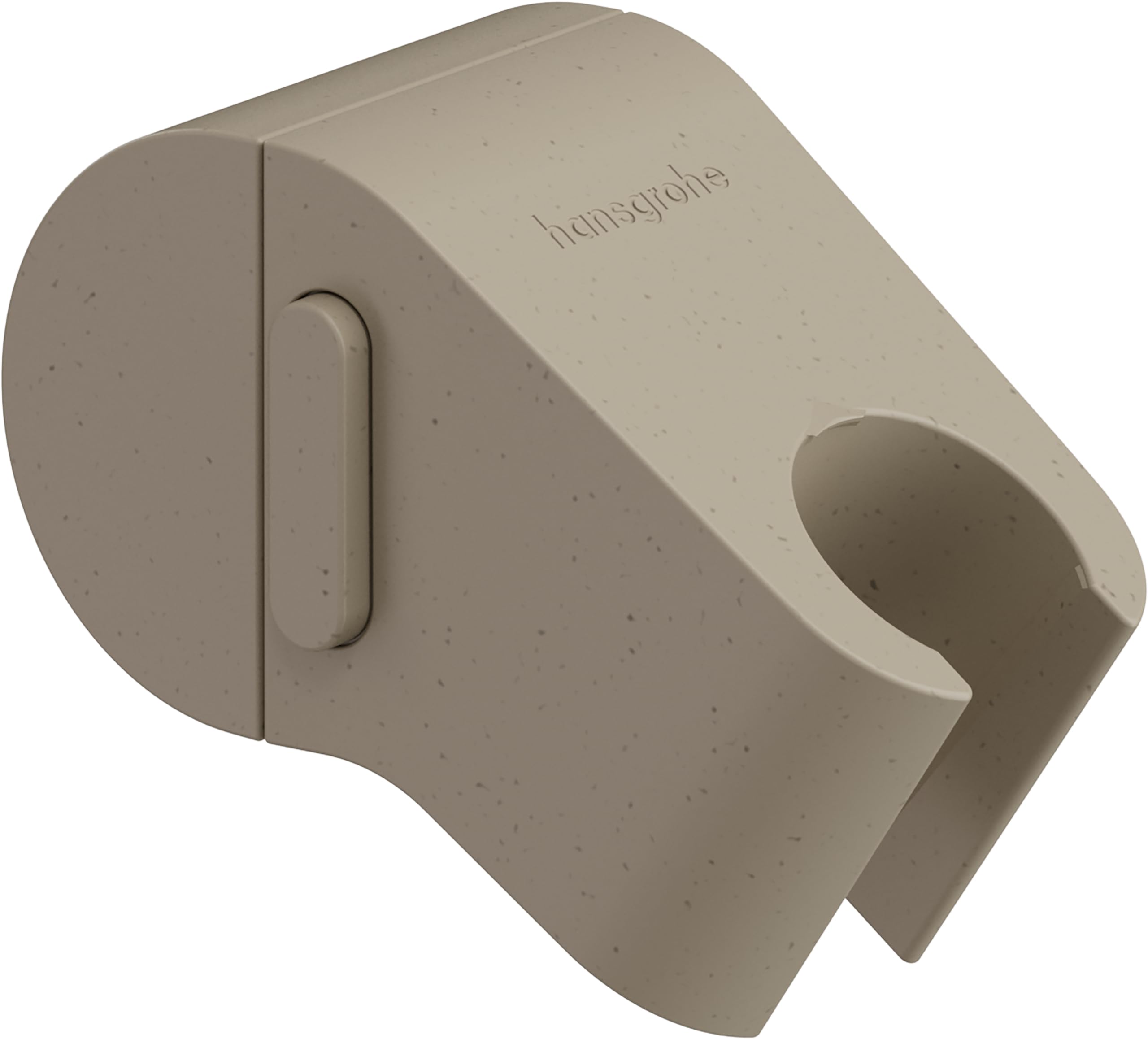 hansgrohe WallStoris Planet Edition - shower head holder, push slider, bathroom accessory without drilling, sand, 28918210 โ image 1