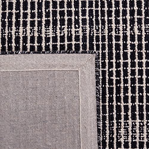 Tapete SAFAVIEH 8x10 Abstract Negro e Ivory miniatura 7