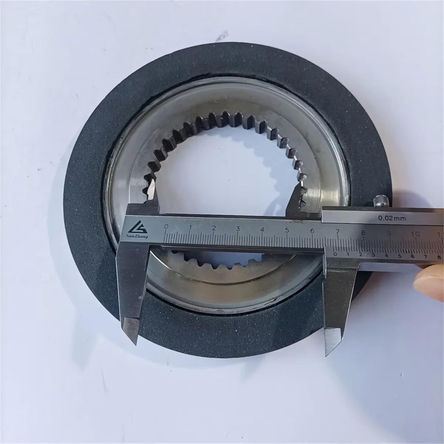 Escalator Brake Pad Elevator Spare Parts OD 144mm ID 72mm 35T 15 Holes Thick 14mm 144 * 14 * 72