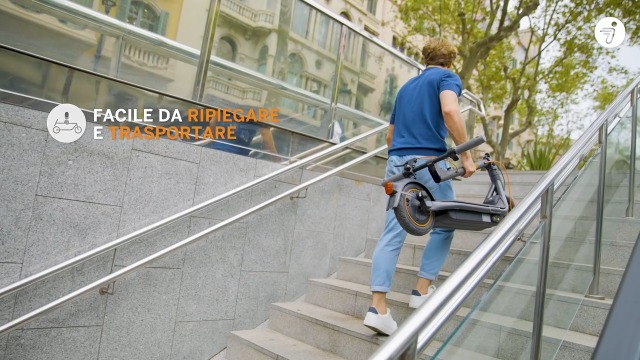 Monopattino Elettrico Segway P65I - Autonomia 65km, Velocità 20km/h, Ruote 10.5” Tubeless, Freni Disco - Foto 4