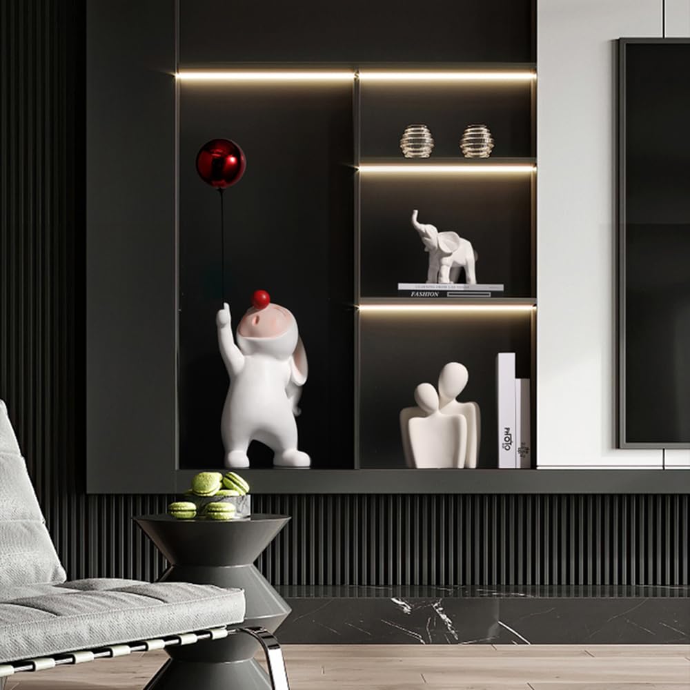 PIGPIGFLY Sculpturen, Decoratieve figuren, Lezen Figuur Standbeeld, Decoratie Woonkamer, Abstracte Sculptuur, Woonwinkel Decoratie, Moderne Woonkamer Ornamenten