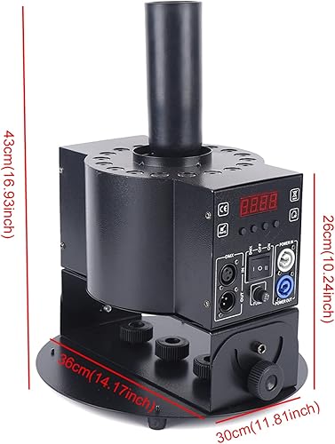 Miniatura 4 de Máquina de humo LED de CO2 con manguera de gas, control DMX multiángulo para espectáculos de escenario, club, boda, fiesta, discoteca, DJ, eventos,