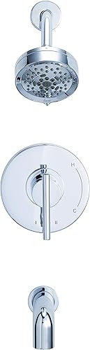 Miniatura 2 de Gerber Kit de molduras para bañera y ducha Parma de fontanería con cartucho Treysta