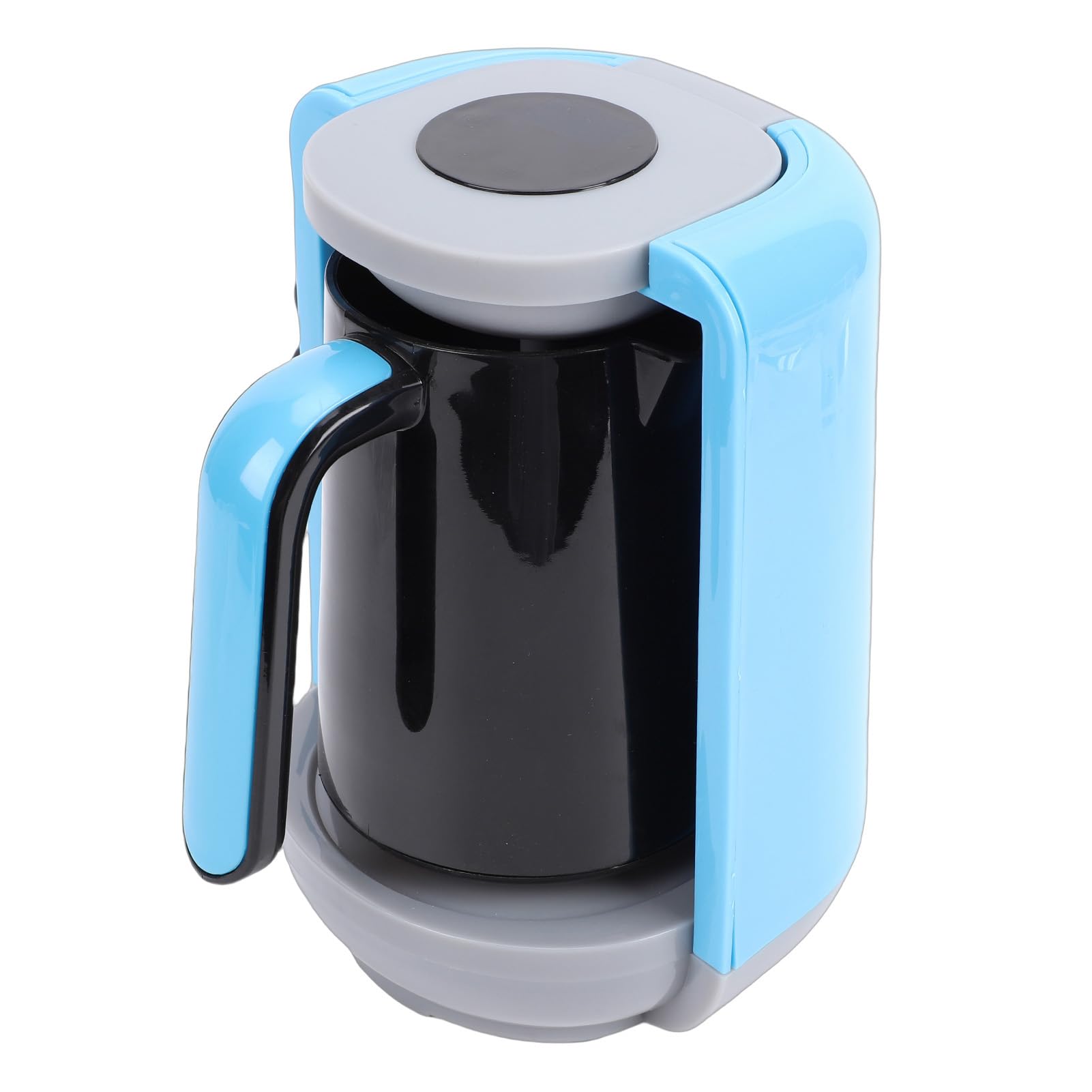 Qcwwy Caffettiera Turca Elettrica Caffettiera Turca da 400 W Birra Automatica per Elettrodomestici da per Uso Domestico e in Viaggio (BLUE)
