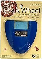 Vista 3 de YEQIN Marcador de tela de rueda de tiza tiza de sastre Piezas de costura DIY (blanco)