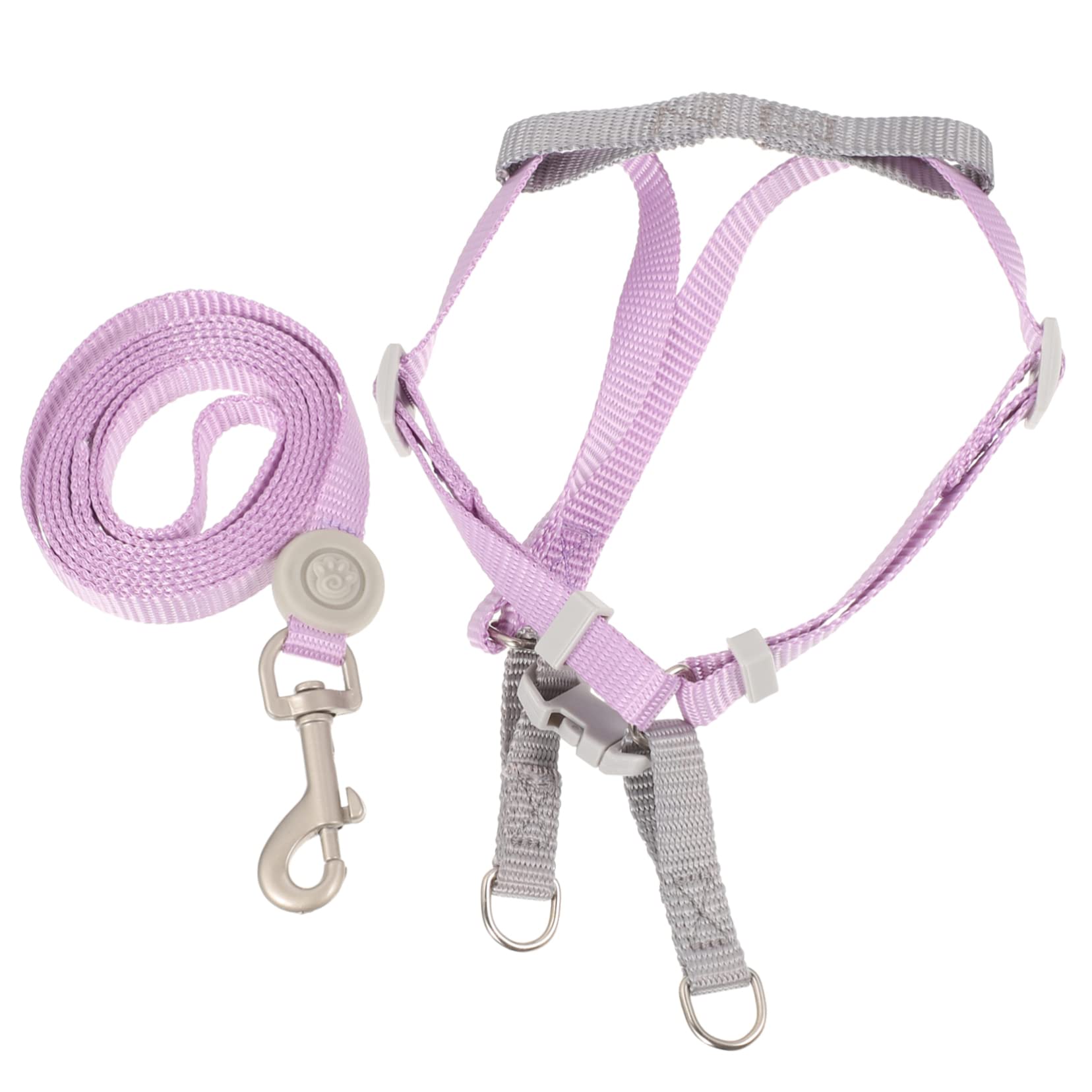 TOGEVAL Djustable Cat Harness Set Harness Kitten Harness Leash Escape for Outdoor Activities