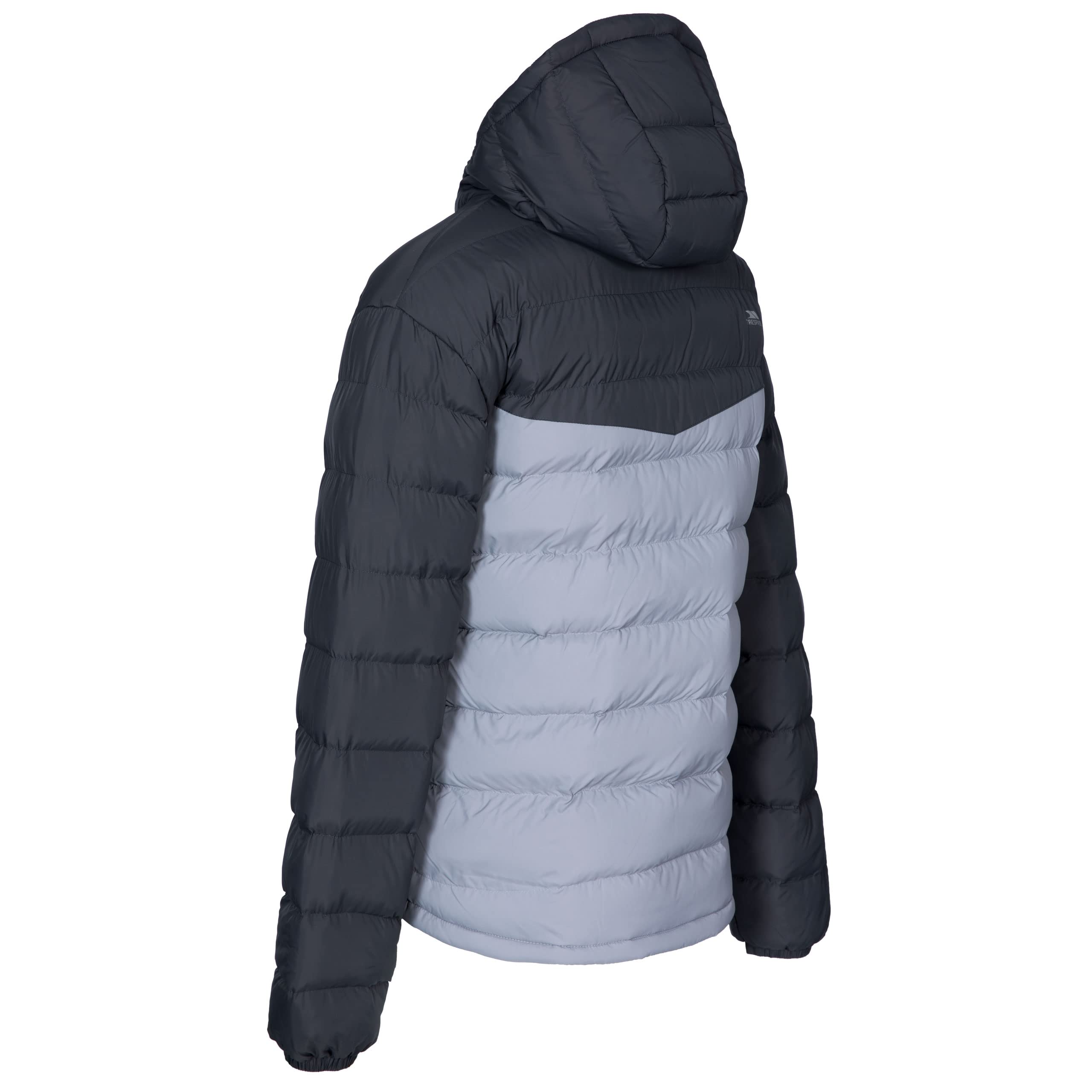 Trespass Oskar Homme manteau résiste à l'eau fermeture zippée à capuche - Gris - S
