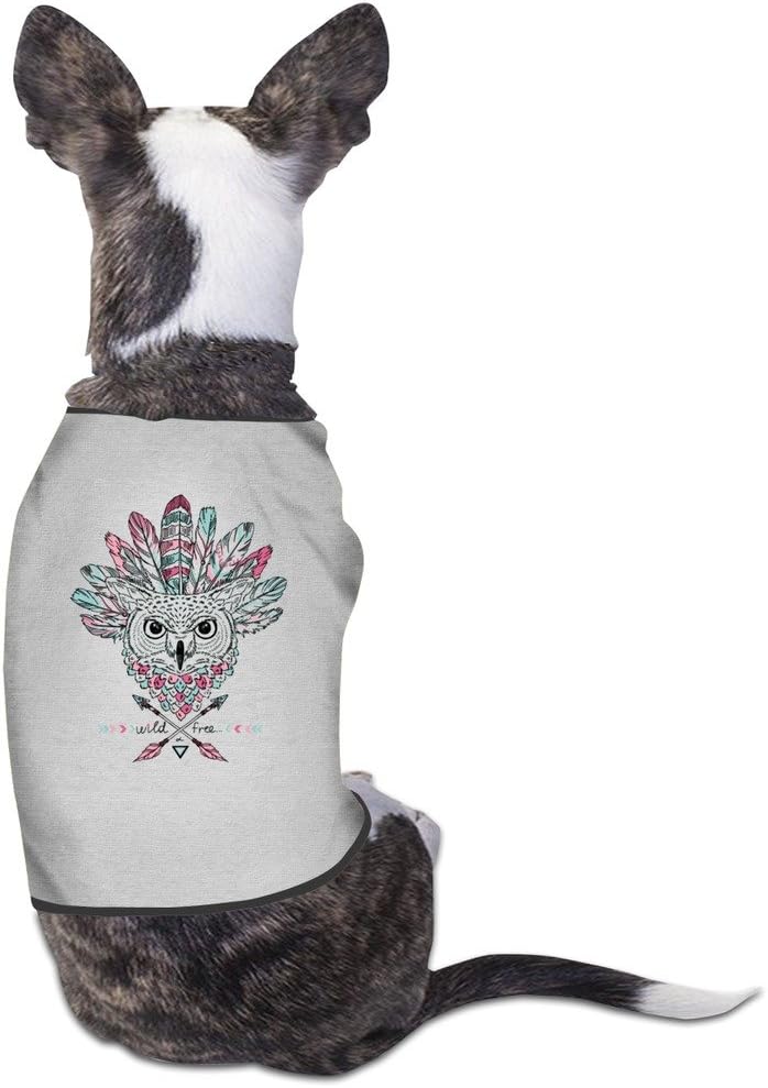 Fancy Owl Gray Pet Shirt