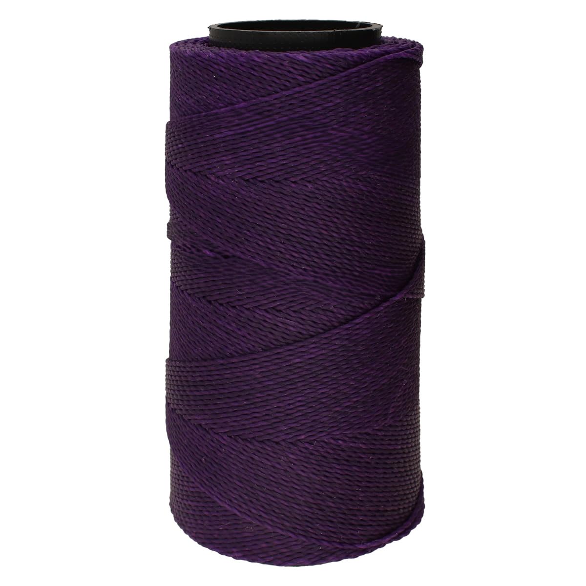 The Beadsmith Knot It Waxed Polyester Cord, Violet Color, 0.7mm Diameter, Light Wax, 144 Meters (472 Feet) Per Spool