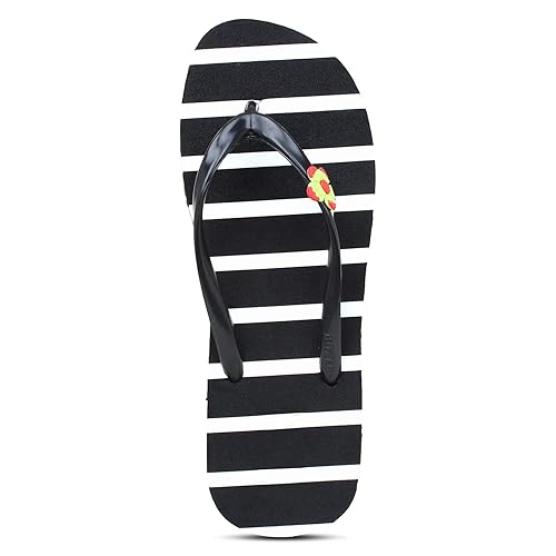 Dazzling Queen Stripes Flip-Flop Slipper For Women And Girls