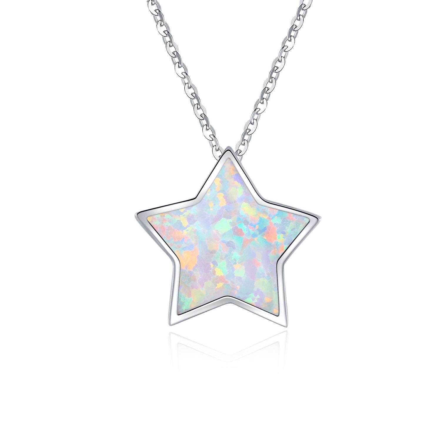Damen Kette für Männer Mädchen 925 Sterling Silber Anhänger Eleganter Damenschmuck Perfekt Für Geburtstage Valentinstag Geschenke